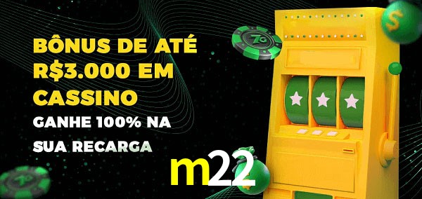 m22 melhor bônus de depósito